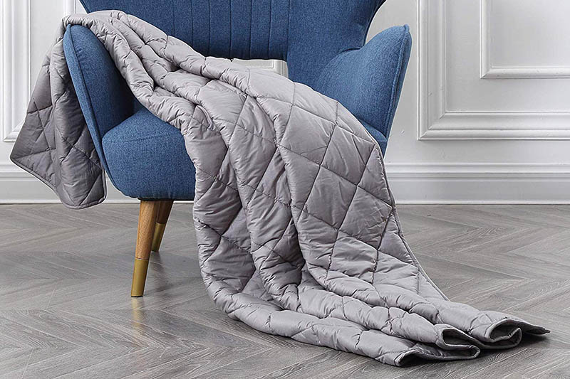 Blankuil Blanket Grey Color Fabric