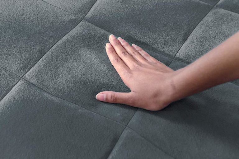 Calming Comfort Weighted Blanket Sharper Image's Finest